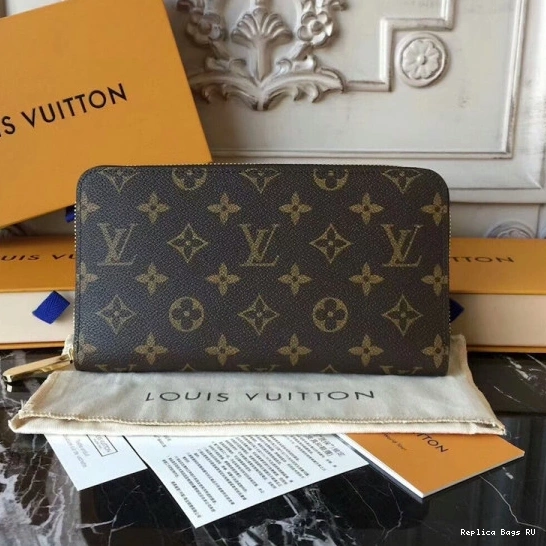 Affordable VUITTON ZIPPY ORGANIZER LOUIS 0807